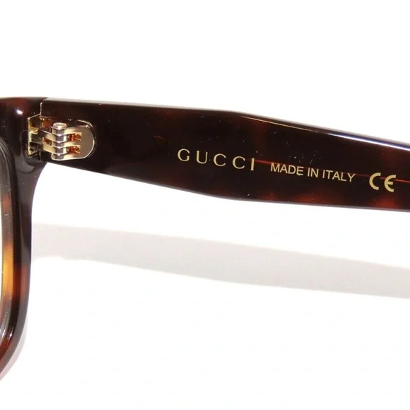 Gucci GG0798O 002 53 0798O Havana Eyeglasses 0798